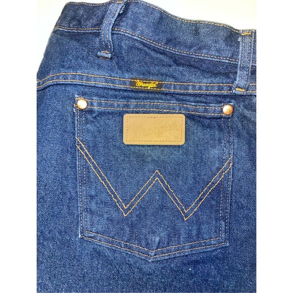 Wrangler Jeans‎ Mens 40x32 Cowboy Cut Classic Fit Blue Denim A203 Western A46 - Picture 2 of 7